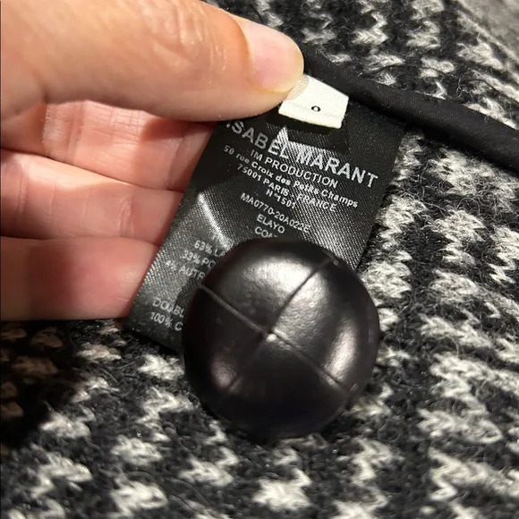 Étoile Isabel Marant Manteau Elayo Coat - Picture 4 of 9